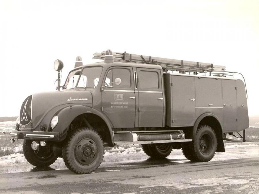  Magirus-Deutz F Mercur 125 A Tankloschfahrzeug TLF-16 1958 года  (фото 1 из 4)